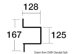 Coppia fari da incasso a poppa